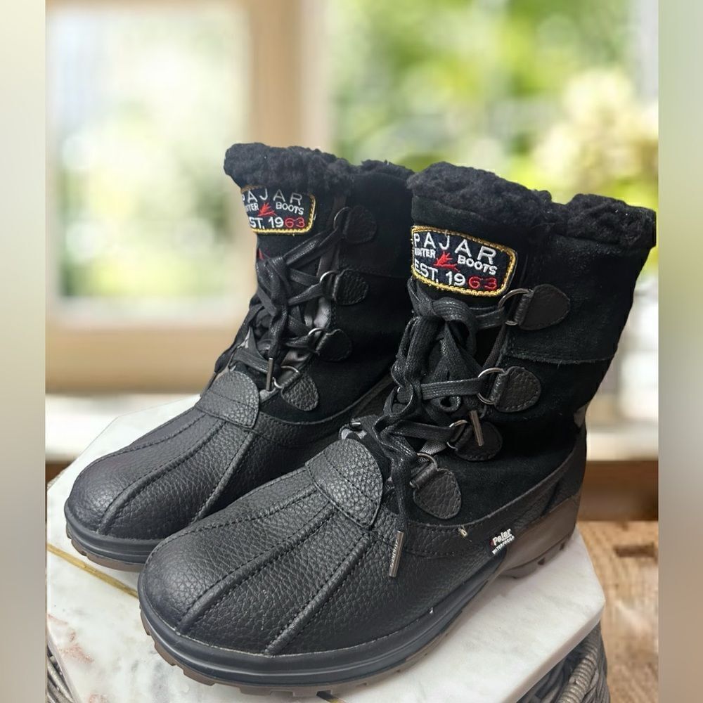 PAJAR Canada Winter Snow Insulated Waterproof Boots Size 8 to 8.5 EU 41 - Picture 14 of 16